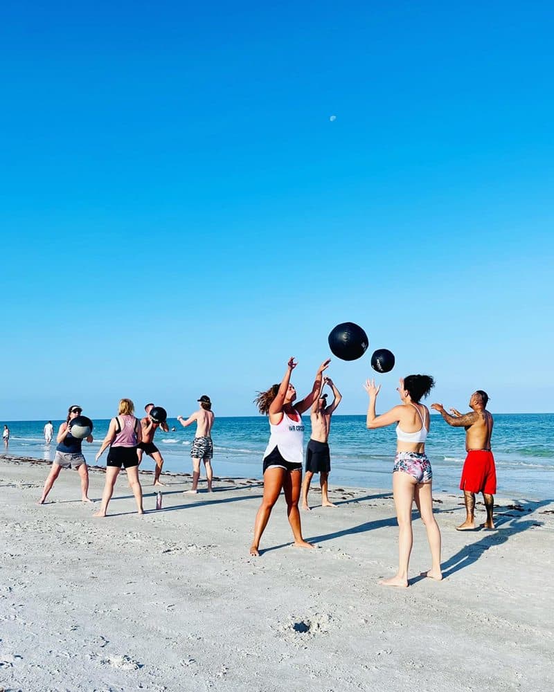 IRB CrossFit beach workout
