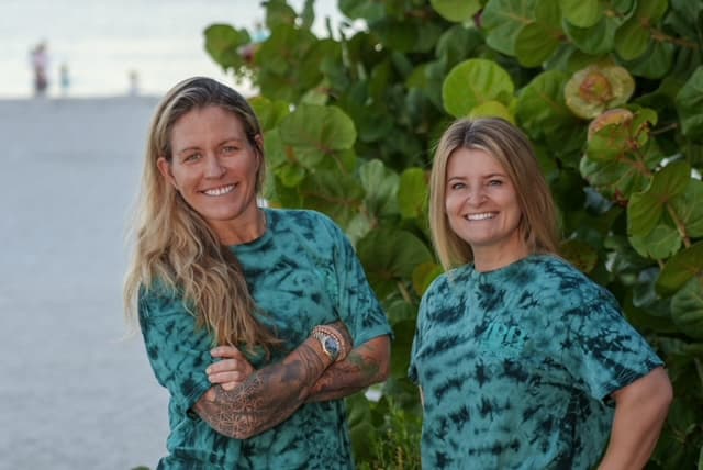 The IRB CrossFit coaching team on the beach